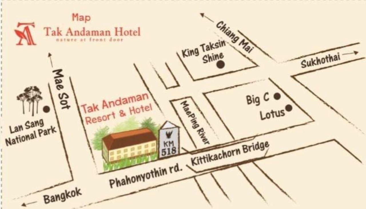 Tak Andaman Resort & Hotel Eksteriør billede